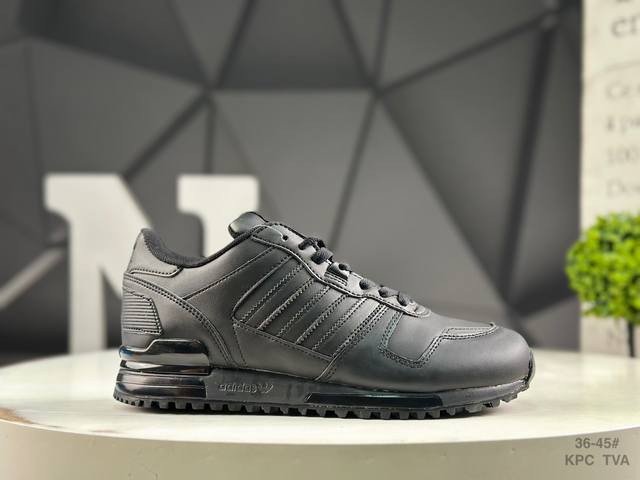 真标带半码 阿迪达斯 Ad Original Zx 700 复古百搭休闲跑步鞋 货号：S80528 尺码：36 36.5 37 38 38.5 39 40 40