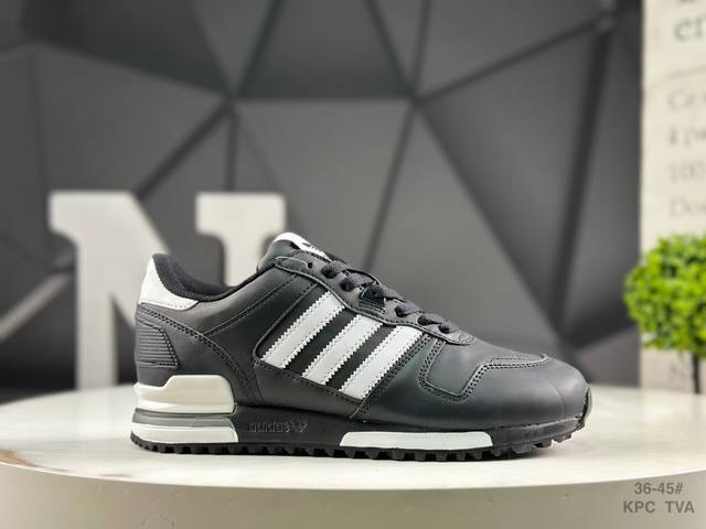 真标带半码 阿迪达斯 Ad Original Zx 700 复古百搭休闲跑步鞋 货号：G63499 尺码：36 36.5 37 38 38.5 39 40 40