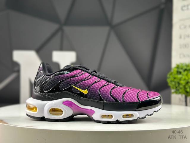 耐克 Nike Air Max Plus 全掌气垫缓震舒适 休闲鞋跑步鞋运动男鞋 货号：Dz3670 005 尺码:如图所示 Atk Tta