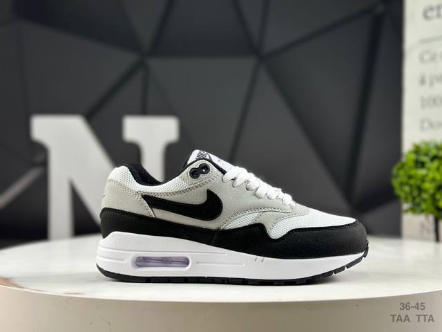 耐克 Nike Air Max 1 复古休闲跑步鞋 官方同步上架 真标原盒 原底原面 正确版型 原版开发 精准细节 市面最高版本 官方货号：Fq8048 133