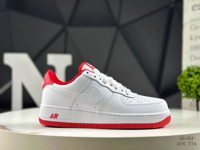耐克 Nk Air Force 7 Low 空军一号低帮休闲板鞋 货号：Cd0884 101 #原楦头原纸板 原装鞋盒 定制五金配件 内置全掌气垫 原厂鞋底 尺