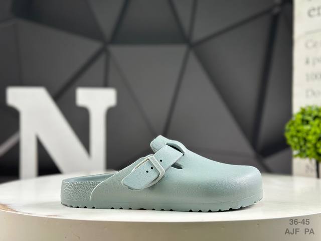 博肯 Birkenstock 拖鞋 半拖 凉拖鞋 勃肯 德国百年知名鞋履品牌 博肯Birkenstock 勃肯其特有的鞋床设计，贴合脚面穿着舒适 Birkens
