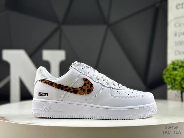耐克 Nike Air Force 1 '07 Low 空军一号含气垫 小白鞋 2025年新款 低帮百搭厚底增高休闲运动板鞋。柔软、弹性十足的缓震性能和出色的中