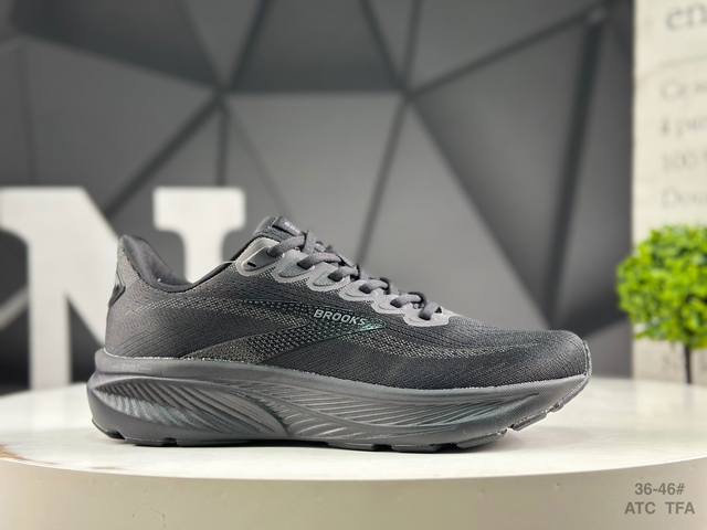 布鲁克斯 Brooks Ghost 17 幽灵 17代低帮透气缓震支撑休闲运动慢跑鞋 #采用改进工程空气网眼组合热熔工艺 鞋面材质搭载Dna Loft V2密度