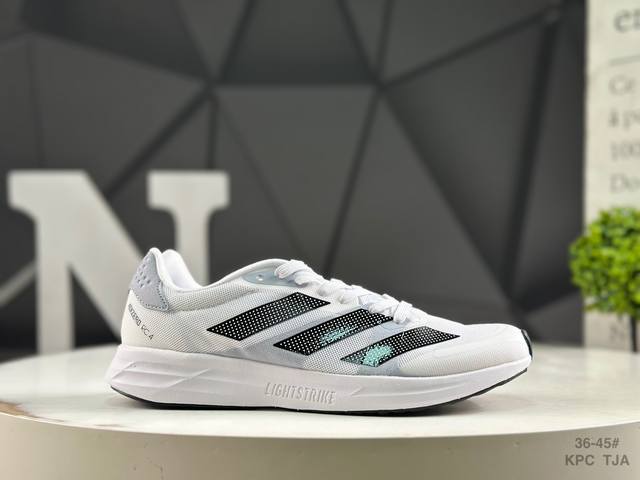 阿迪达斯 Adidas Adizero Rc 4 阿迪达斯 舒适百搭 织物减震耐磨轻便低帮 训练跑步鞋 货号:Gx6667 尺码：如图所示 Kpc Tja