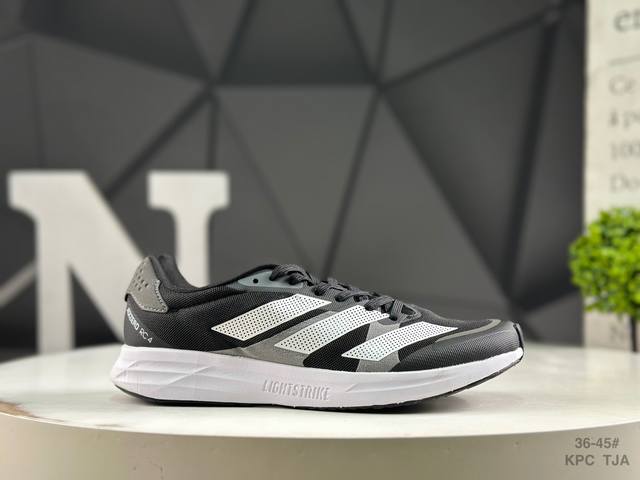 阿迪达斯 Adidas Adizero Rc 4 阿迪达斯 舒适百搭 织物减震耐磨轻便低帮 训练跑步鞋 货号:Gx8153 尺码：如图所示 Kpc Tja