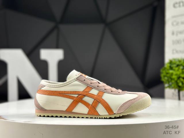 亚瑟士 Asics Ointsuka Tiger Moage Co 亚瑟士鬼冢虎复古经典跑鞋 产品从款式颜色造型上体现出追求舒适和细节的完美 鞋类更是推崇手工制