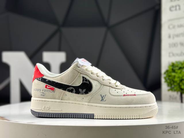 耐克 Nike Air Force 1 Low 空军一号低帮运动休闲板鞋 原楦头原纸板 打造纯正空军版型 专注外贸渠道 全掌内置蜂窝气垫 原盒配件 原厂中底钢印