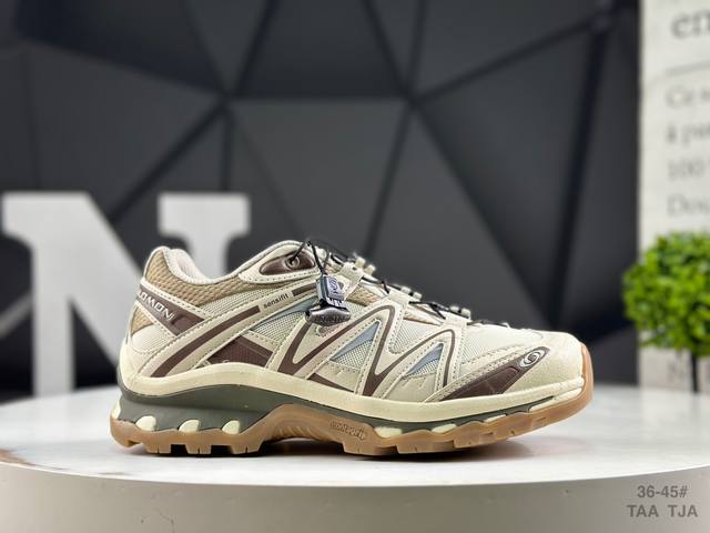 Salomon 萨洛蒙 Xt-Quest Adv 减震防滑耐磨防水 低登山徒步鞋 黑色乌木色金属银纯原外贸平台特供订单 耗时半年巨作 全套原纸板楦头开发 原厂特