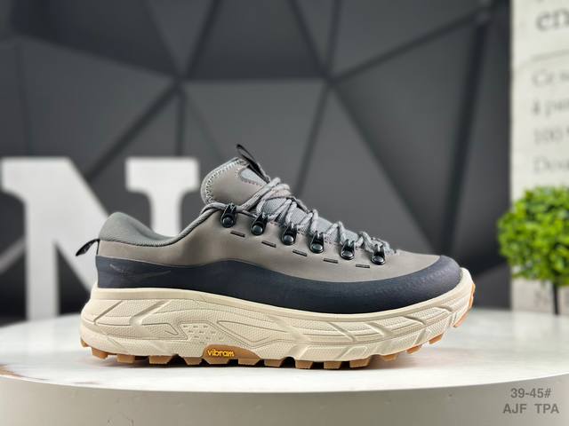 Hoka One One Tor Summit 休闲美观 低帮跑步鞋 原装轻量化材料 Fresh Foam超轻量中底 全部用料过3C认证 滚动平衡科技减少33%