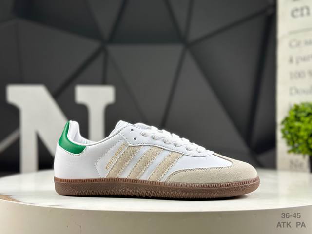 阿迪达斯 Adidas Samba Og桑巴舞系列绅士德训足球风百搭低帮休闲运动板鞋“ 货号：Fx5398 尺码：36 36 37 38 38 39 40 40