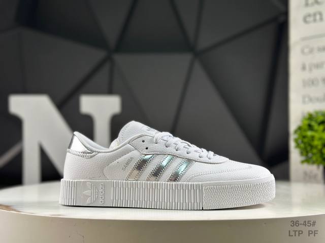 阿迪达斯 Adidas Originals Sambarose 防滑减震 低帮 板鞋 货号:Fv7417 尺码:如图所示 Ltp Pf
