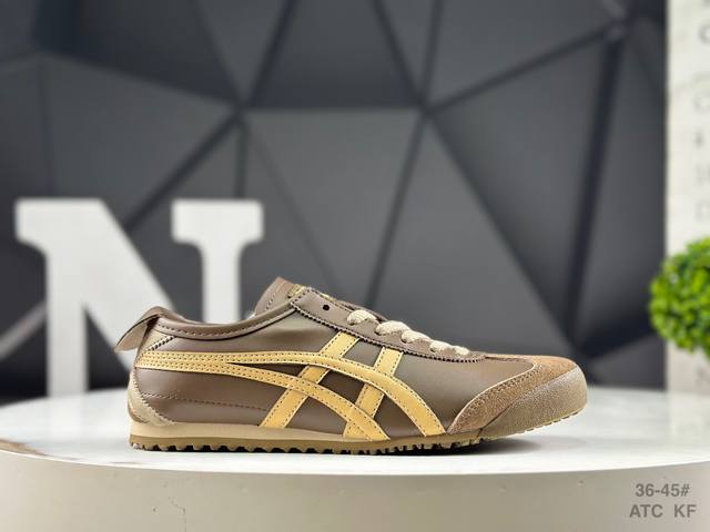 亚瑟士 Asics Ointsuka Tiger Moage Co 亚瑟士鬼冢虎复古经典跑鞋 产品从款式颜色造型上体现出追求舒适和细节的完美 鞋类更是推崇手工制