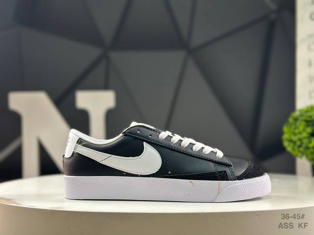 真标带半码 耐克 Nike Blazer Low '77 Jumbo 百搭单品全新焕新升级经典 Blazer 鞋款 Swoosh 突出新时代更加张扬的潮流感 对