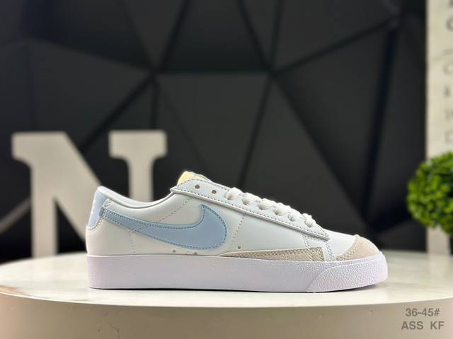 真标带半码 耐克 Nike Blazer Low '77 Jumbo 百搭单品全新焕新升级经典 Blazer 鞋款 Swoosh 突出新时代更加张扬的潮流感 对