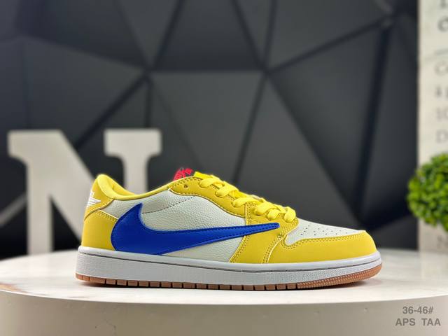 耐克 Nike Air Jordan 1 Low Aj1 乔1 低帮潮流运动休闲板鞋。Aj1 低帮拼接 完美版型真头层牛皮# 内置缓震气垫 原鞋开模 拒绝公底
