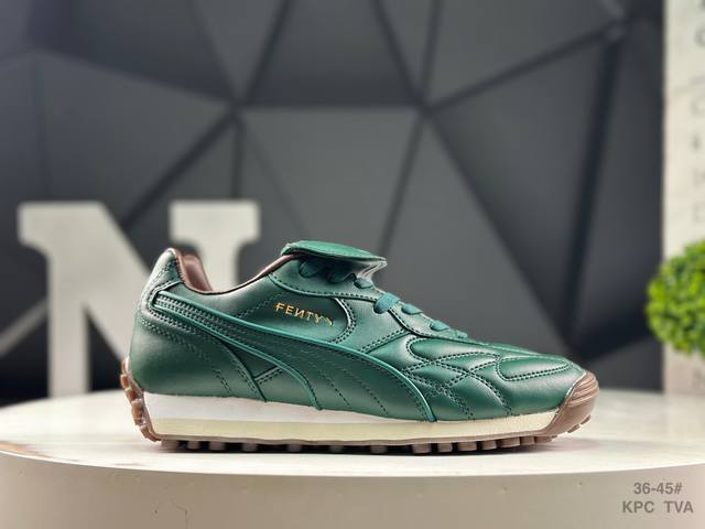 彪马 Puma Avanti 长舌鞋款，焕新诠释足球潮流时尚。 国际巨星蕾哈娜 Rihanna 与全球知名运动品牌Puma延续合作篇章，全新配色打造 Puma