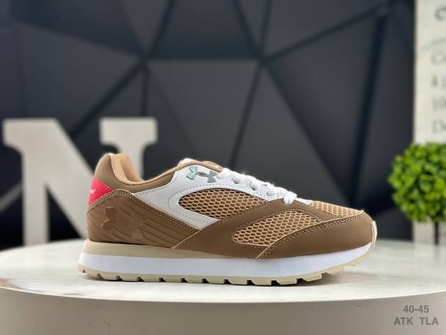 安德玛 Under Armour Ua W Jogger 韧系列 安德玛 舒适百搭时尚耐磨 低帮跑步鞋 高响应性的Eva和聚烯烃合成材料 可提供回弹并吸收冲击力