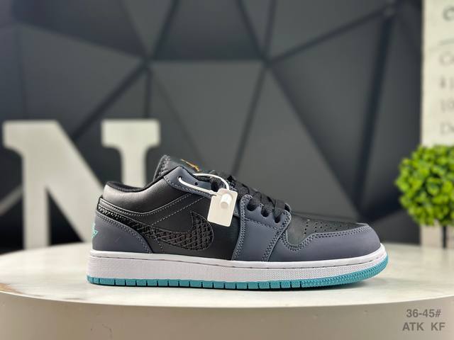耐克 乔丹 Air Jordan 1 Low Aj1低帮系列篮球鞋 官方同步配色 原装级产物 #拒绝公底 立体鞋型 细节完美 高清洁度 货号：Fj5478 01