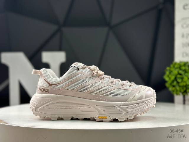Hoka Mafate Three2 系列 1173332-Rcc 米粉独家色 尺码：36-45带半码 Ajf Tfa