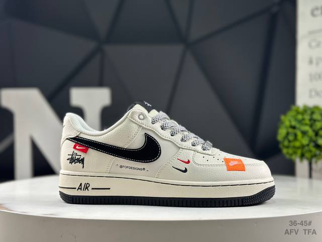 耐克 Nk Air Force 1 '07 Low 空军一号低帮休闲板鞋 货号：Sj6698-016 原楦头原纸板 原装鞋盒 定制五金配件 内置全掌气垫 原厂鞋