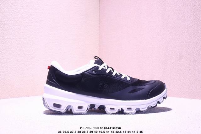 公司级On昂跑 Cloudtilt 户外街头机能风跑步鞋 Cloud Hi Edge户外机能融合街头潮流 越界开启全新都市探索 Cloudtec专利科技鞋底搭载