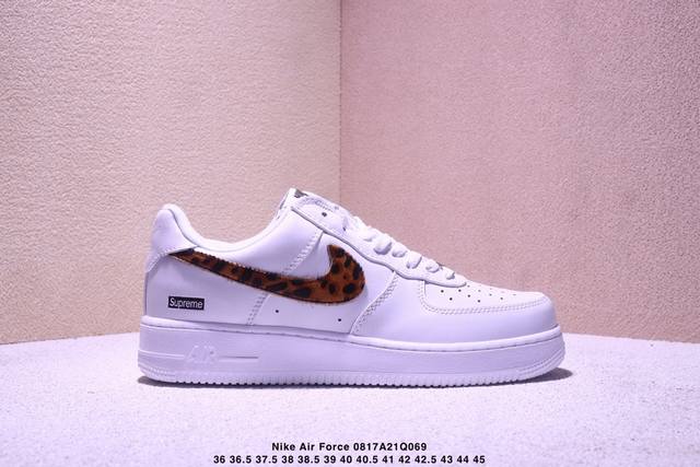 耐克Nike Air Force 1 Low 空军一号低帮百搭休闲运动板鞋。柔软、弹性十足的缓震性能和出色的中底设计，横跨复古与现代的外型结合，造就出风靡全球三