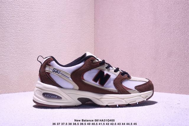 真标新百伦 Nb530 New Balance 530 复跑古鞋Nb530这鞋双确实是Nb家经复典古款式之一，以全科新技诠释，成打功造530鞋款。鞋面保在持53