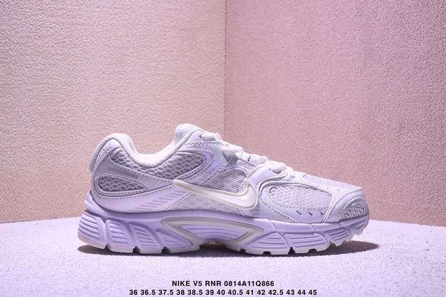 耐克 Nike 2025年新款 Nike V5 Rnr 轻量缓震支撑休闲鞋 舒适防滑耐磨低帮复刻运动鞋 厚底增高老爹鞋 Hj5228-003经典设计与现代工艺完