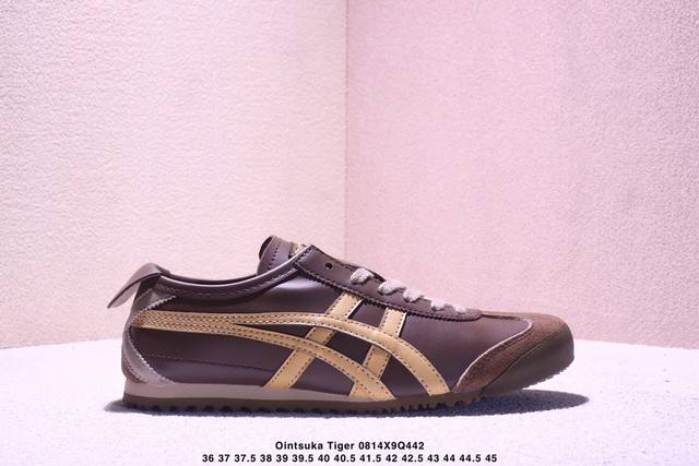 亚瑟士 Asics Ointsuka Tiger Moage Co 亚瑟士鬼冢虎复古经典跑鞋 产品从款式颜色造型上体现出追求舒适和细节的完美 鞋类更是推崇手工制
