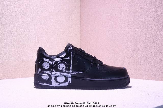Nike Air Force 1 Low’07 空军一号低帮休闲板鞋 定制皮料 原楦原纸板 纯正空军版型 内置全掌气垫 货号：男 Cw2288-114 女 Dd