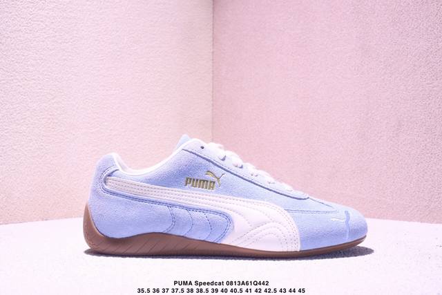 彪马 Puma Speedcat 系列 夏日多巴胺 蓝米 尺码：35.5-45 Atc Tsa 货号403688-01 Xm0813Q442