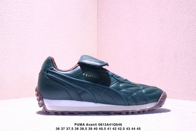 彪马 真标带半码 Fenty X Puma Avanti 蕾哈娜防滑耐磨低帮跑步鞋 货号：398352-01 Size:36 37 38 38.5 39 40