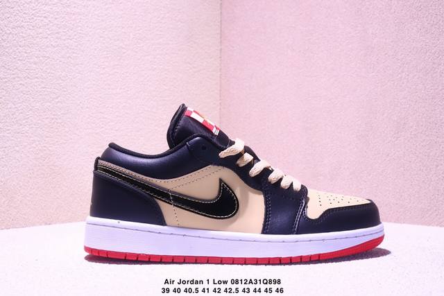 公司级Nike Air Jordan 1 Low Aj1乔1低帮休闲板鞋 同步官方配色 官方货号:Hq2016-200 尺码:39 40 40.5 41 42