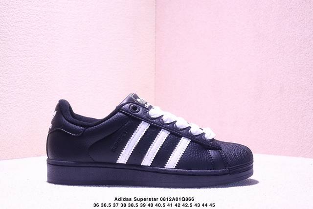 阿迪达斯Adidas三叶草 Originals Superstar Ii 贝壳头系列低帮经典百搭休闲运动板鞋 货号：If9034 尺码： 36 ～45 Xm08
