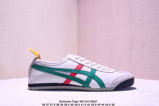 公司级头层36-45半码 Asics 亚瑟士 原楦原纸版开发版型，采用翻毛皮组合纤维革饰片鞋面材质，内嵌Ortholite 欧索莱 透气吸汗鞋垫贴，搭载定型中底