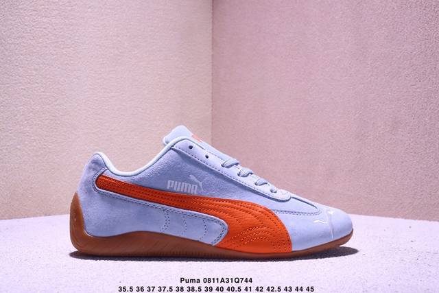 彪马Puma 法拉利系列低帮薄底德训复古风经典百搭休 Xm0811Q744