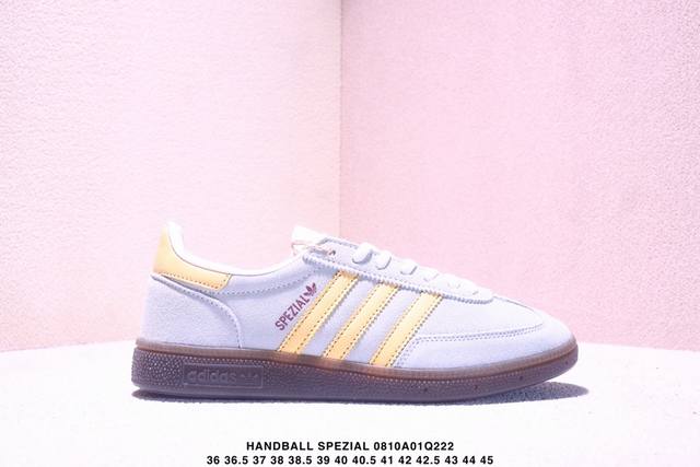Adidas Originals Handball Spezial 舒适薄底 低帮 板鞋 男女同款 Xm0810Q222