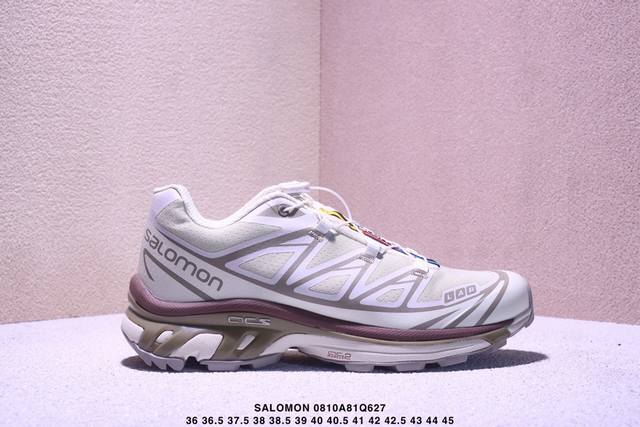 Salomon萨洛蒙 Xt-6 减震防滑耐磨 低帮 户外功能鞋 Xm0810Q627