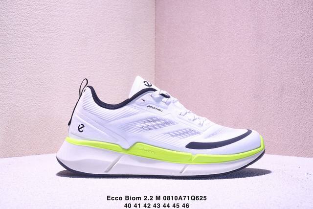 Ecco Biom 2.2 M 爱步男士低帮休闲鞋 织物材质 耐磨防滑舒适 官方版本 Size:40-46码 Xm0810Q625