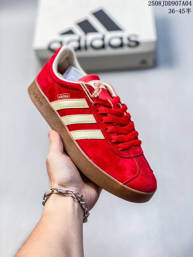 Adidas阿迪达斯Vl Court 2.0复古猪八品质情侣休闲T头鞋运动德训鞋Ji0495 尺码：如图 编码：08Jdd907A04