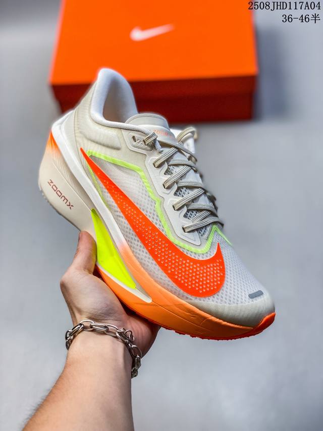 公司级Nk Zoomx Invincible Run Flyknit Fk6 Zoom Fly 6轻量飞织低帮休闲运动慢跑鞋 此鞋专为长跑运动员而生 是为5至1