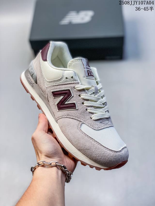 Nb新百伦New Balance U574 低帮复古休闲运动慢跑鞋 采用猪巴革组合网织物鞋面材质 全新4层组合独立私模大底 全新574升级版来啦 货号: Wl5