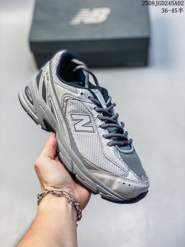 New Balance 509系列中性款复古 小红书爆款 新款百搭休闲款 缓震 透气轻质系带轻便，这款舒适的灵感来源于2000年代的跑步风格。 C-Ca底缓震技