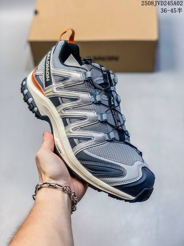 Salomon萨洛蒙 Xa Pro 3D Adv 织物 防滑 舒适 耐磨 低帮 户外功能鞋 男女同款 沙场灰 尺码：如图 编码：08Jvd245A02