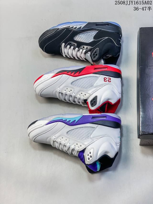公司级带半码 Air Jordan 5 运动休闲鞋 潮流透气防滑 440892-106 重庆调调 尺码：如图 编码：08Jjy1615A02