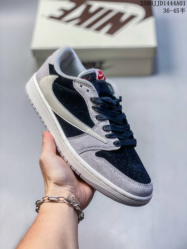 耐克 Nike Air Jordan 1 Low Og Sp Military Blue Aj1乔1倒勾低帮篮球鞋 Aj1 乔丹1代 Aj1 乔1 反向脚趾复古