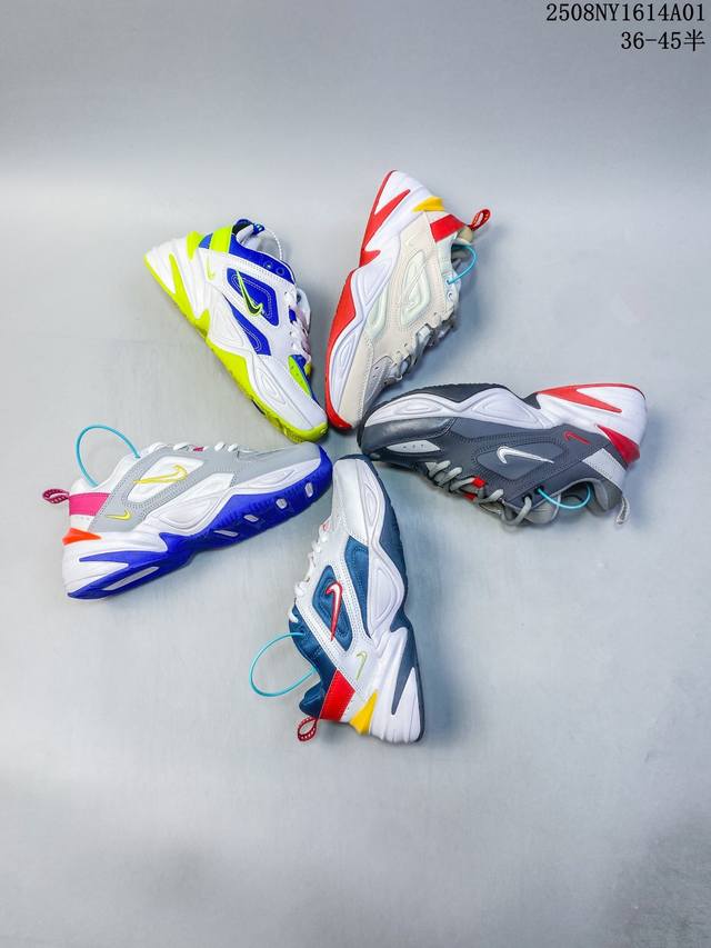 真标半码 耐克Nike M2K Tekno系列低帮复古潮流百搭旅游老爹风休闲运动鞋 尺码：见图 编码：08Ny1614A01