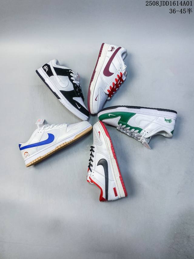 真标 带半码 耐克Nike Sb Dunk Low Pro 扣篮系列复古低帮休闲运动滑板板鞋。采用脚感柔软舒适Zoomair气垫，有效吸收滑板等极限运动在落地时