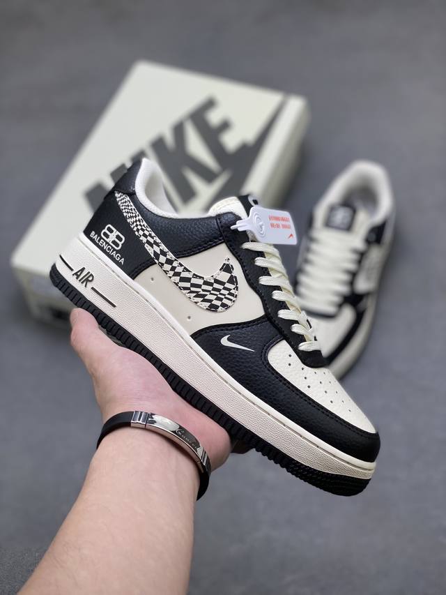 海外限量发售！公司级Nike Air Force 1 '07 Low 空军一号低帮 运动鞋 休闲鞋 折边针车 工艺难度大 原楦头原纸板 原装鞋盒 定制五金配件